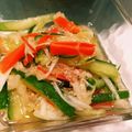 chEk0's cooksnap of when they made カニカマと春雨のエスニックサラダ.