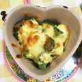 kyoraitai's cooksnap of when they made ブロッコリーのマヨチーズ焼き.
