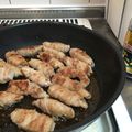 ☆まつゆか☆'s cooksnap of when they made シャキシャキレンコンの甘辛豚バラ巻き.