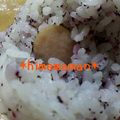 ちうママ's cooksnap of when they made ☆ゆかりおにぎり with ソーセージ☆.