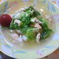 river36's cooksnap of when they made 卵なし炒飯☆レタスかにかまあんかけ.