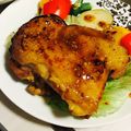 よーこ✳︎修行中's cooksnap of when they made フライパンでジューシー簡単ローストチキン.