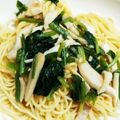 スタジオブレーメン's cooksnap of when they made ほうれん草とベーコンの和風パスタ.