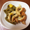 barahimeno's cooksnap of when they made ピーマンとちくわのマヨ炒め.