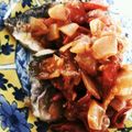 ちびおに。's cooksnap of when they made あじのソテー トマトソース.