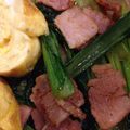 あるある's cooksnap of when they made ゴマ油で！小松菜のしゃきっとベーコン炒め.