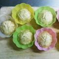 どらど～ら's cooksnap of when they made 離乳食後期 りんごとバナナの蒸しパン.