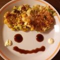 三姉妹たんぽぽママ's cooksnap of when they made 簡単すぎっ！キャベツナ焼き♪.