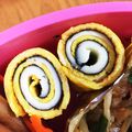 ゆきぽっくる⛄️'s cooksnap of when they made お弁当に♡クルクル薄焼きたまご♪.