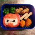 りんご０９０５'s cooksnap of when they made ベイマックスの変身キャラ弁.