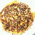 おーのかずなり's cooksnap of when they made 豚ひきとキャベツの卵とじ.