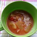 mirakkko's cooksnap of when they made おでんの簡単リメイク！ミネストローネ風.