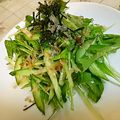 ミラクルぷっちょ's cooksnap of when they made 水菜ときゅうりのサラダ.