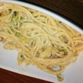 ナツナツナツミカン's cooksnap of when they made キャベツとウインナーのクリームパスタ♪.