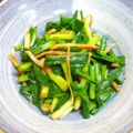 チャーミル's cooksnap of when they made (*^_^*)行者ニンニク＆さきイカ和え.