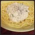 ayaly＊'s cooksnap of when they made 白和えでパスタ.