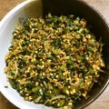 ミニぱたん's cooksnap of when they made 大根の葉のちりめんじゃこ炒め.
