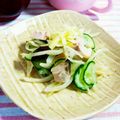 SP♪'s cooksnap of when they made 生ぶしの生姜ポン酢和え.