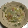 クックOWHS38☆'s cooksnap of when they made ワンランク上の魚介と白菜のクリーム煮☆.