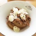 ちーとみー's cooksnap of when they made 大根 挽き肉の 簡単 美味しい 旨煮.＊.