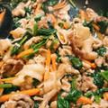 しましまぐるぐる's cooksnap of when they made おかわり！ほうれん草と豚のバタポン炒め.