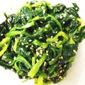♩キティ♩'s cooksnap of when they made ✩ほうれん草のナムル✩.
