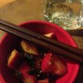 子羊のパスカル's cooksnap of when they made オモニ♪赤かぶと葉の即席キムチ.
