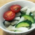ゆずこうなおママ's cooksnap of when they made 酸っぱさ控えめの大根ときゅうりの酢の物.
