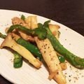 ちゅうと's cooksnap of when they made 簡単♡エリンギとピーマンのピリ辛炒め♪.