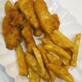 Ery's cooksnap of when they made カリッカリッ！から揚げ粉でポテトフライ☆.