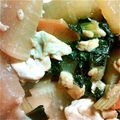 hiro1616's cooksnap of when they made レンジで時短★大根と豆腐のそぼろあん.