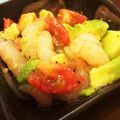 さくちゃ。's cooksnap of when they made 甘エビ・アボカド・トマトの塩ユッケ♡.