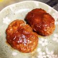 mamakko123's cooksnap of when they made 豚こまハンバーグ.