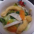 クックC2UMZC☆'s cooksnap of when they made チンゲン菜と油あげの煮浸し.