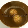 papikun's cooksnap of when they made タコ焼きのお吸い物！時短料理★.