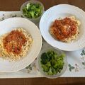yesmama's cooksnap of when they made ミートソース☆パスタ.