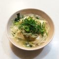 あやか☆：。・゜'s cooksnap of when they made 鶏スープ湯豆腐.