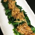 ca8ka's cooksnap of when they made 材料２つ☆ほうれん草となめたけ.