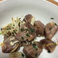 ﾁｮﾋﾞｯﾄ's cooksnap of when they made 簡単！美味しい 砂肝のオリーブオイル炒め.
