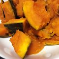しぃ姐☆'s cooksnap of when they made かぼちゃの煮物♪ポイント一つ♪圧力鍋編.