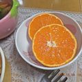 ゆけり３兄弟's cooksnap of when they made みかんの切り方～食べ方.