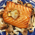 くっくCook's cooksnap of when they made サーモンの炙り風　ゆず胡椒添え.
