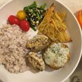 miannaim's cooksnap of when they made マッシュルームの肉詰めチーズ焼き☆.
