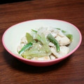 よしみるく's cooksnap of when they made むね肉のネギ炒め.