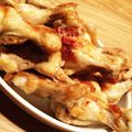 shanti0416's cooksnap of when they made ずぼらな私の魚焼きグリルで手羽元グリル.