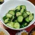 クックQ5IWPC☆'s cooksnap of when they made 白だし de キュウリのナムル.