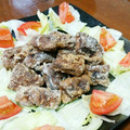ぴょん吉Cafe's cooksnap of when they made 鉄分を摂ろう！マグロあらの竜田揚げ.