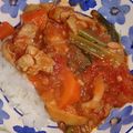 クックFYE7SX☆'s cooksnap of when they made ちびっ子大好き！小松菜と鶏のトマト煮込み.