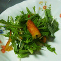 なおころピッコロ's cooksnap of when they made みず菜と油揚げのサラダ.