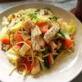 wakachum's cooksnap of when they made レモンが香る♪エスニック風塩焼きそば.